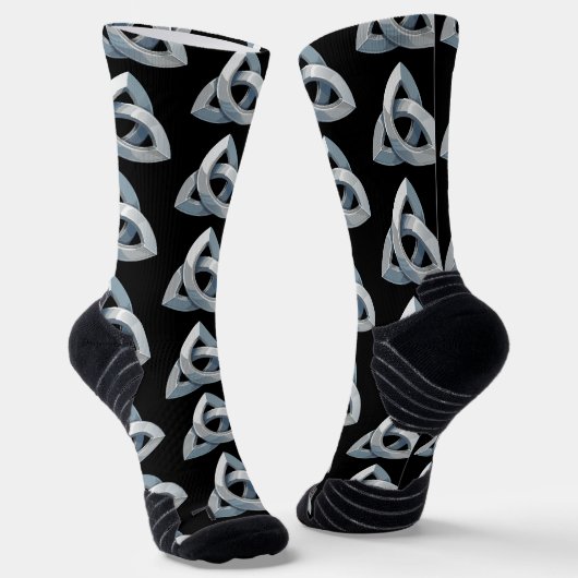 Triquetra Socken (Gewinkelt)