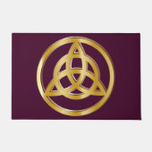 Triquetra-Symbol Fußmatte (Vorderseite)
