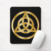 Triquetra-Symbol Mousepad (Mit Mouse)