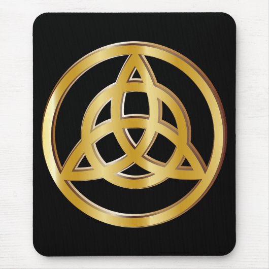 Triquetra-Symbol Mousepad (Vorne)