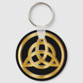 Triquetra-Symbol Schlüsselanhänger (Vorderseite)