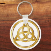 Triquetra-Symbol Schlüsselanhänger (Rückseite)
