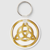 Triquetra-Symbol Schlüsselanhänger (Rückseite)