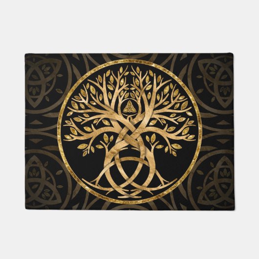 Triquetra Tree of life Fußmatte (Vorderseite)