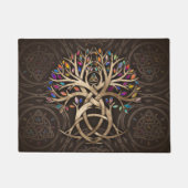 Triquetra Tree of life Fußmatte (Vorderseite)
