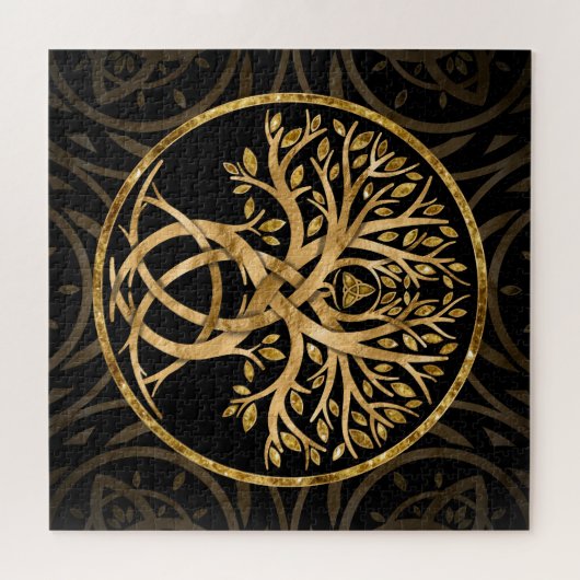 Triquetra Tree of life Puzzle (Horizontal)