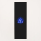 Triquetra Wasser-Energie-Yoga-Matte Yogamatte (Vorderseite)