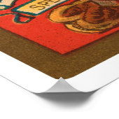 Tris Lautsprecher Red Sox Baseball 1911 Poster (Ecke)