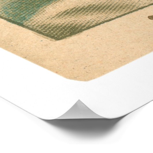 Tris Speaker Baseball 1911 Poster (Ecke)