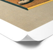 Tris Speaker Red Sox Great Baseball 1911 Poster (Ecke)