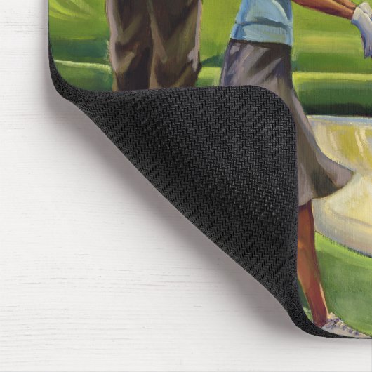 Trish Biddle - Damen-Golf Mousepad (Ecke)