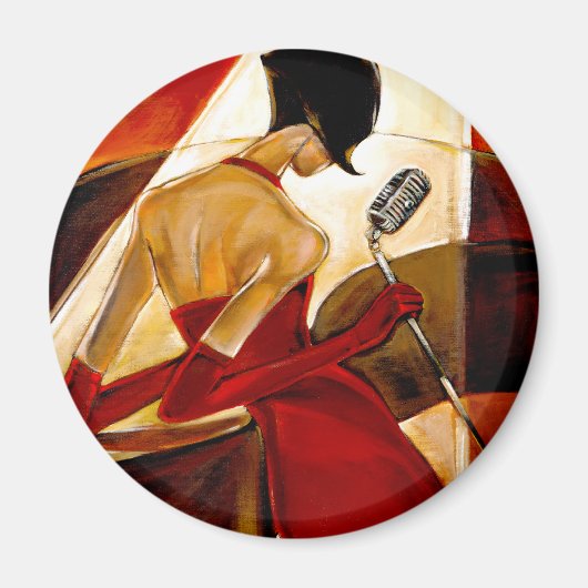 Trish Biddle Fieber Magnet (Vorne)