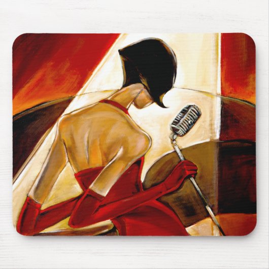 Trish Biddle Fieber Mousepad (Vorne)