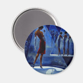 Trish Biddle Glammys Magnet (Vorderseite/Rückseite)