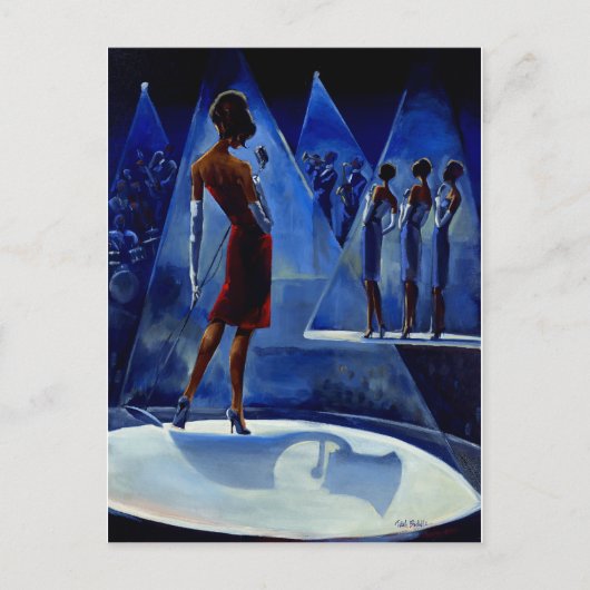 Trish Biddle Glammys Postkarte (Vorderseite)