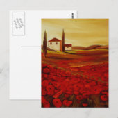 Trish Biddle Tuscany Serie Postkarte (Vorne/Hinten)