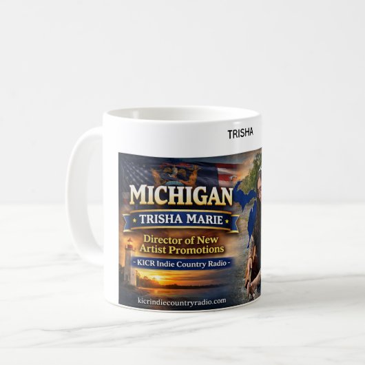 Trisha Marie Mug Kaffeetasse (Vorderseite Links)