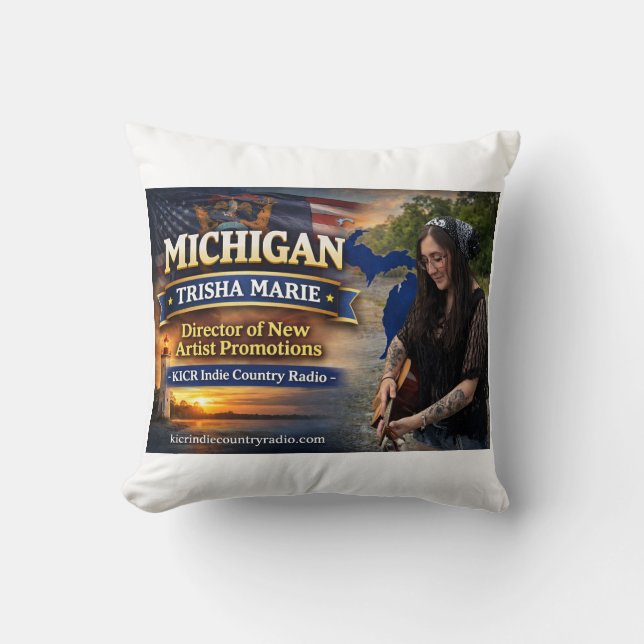 Trisha Marie Pillow Kissen (Vorderseite)