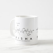 Trisha Peptidname Tasse (Vorderseite Links)