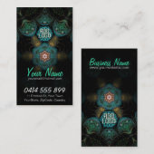TriSheelz Fraktal Business Card Visitenkarte (Vorne/Hinten)