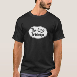 TRISHERPA Triathlon Triathlet Iron Tri Sherpa Des T-Shirt