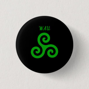 Triskel-Abzeichen Button