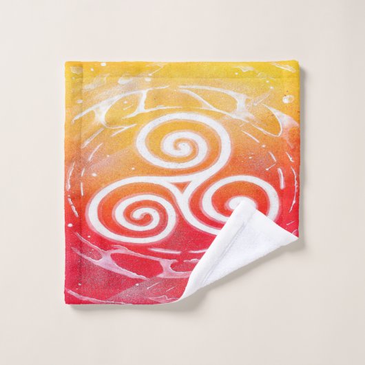 Triskel Badhandtuch Set (Waschlappen)