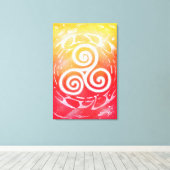 Triskel Leinwanddruck (Insitu (Holzboden))