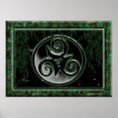 Triskel Print Poster (Vorne)