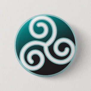 Triskele Celtic-Spirale Button