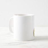 Triskele-Gold Kaffeetasse (Vorderseite Links)