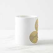 Triskele-Gold Kaffeetasse (Mittel)