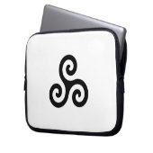 Triskele Laptop-Hülse Laptopschutzhülle (Vorderseite Links)
