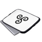 Triskele Laptop-Hülse Laptopschutzhülle (Vorne Knopf)