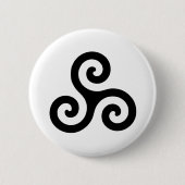 Triskele Symbol Button (Vorderseite)