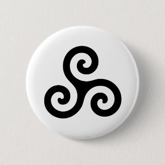 Triskele Symbol Button