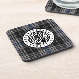 Triskele & Tartan National Breizh Getränkeuntersetzer