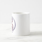 Triskele, Triple Spiral, Triskelion Symbol Celtic Kaffeetasse (Mittel)