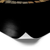 Triskelion Celtic - Dreier-Spiralsymbol - Mosaik Poster (Ecke)