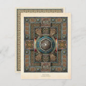 Triskelion Mandala II Postkarte (Vorne/Hinten)