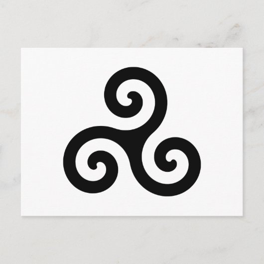 Triskelion Postkarte (Vorderseite)