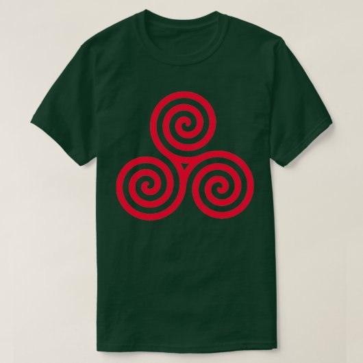 Triskelion Spiral T-Shirt (Design vorne)