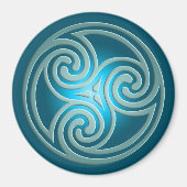 Triskelion Symbol CC0347 Magnet (Vorne)