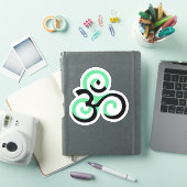 Triskell Om. Essenz Aufkleber (iPad Hülle)