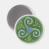 Triskelle Magnet (Vorderseite/Rückseite)