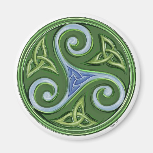 Triskelle Magnet (Vorne)