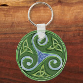 Triskelle Schlüsselanhänger (Vorderseite)