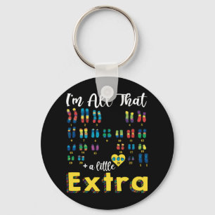 Trisomie 21 Xx Extra Chromosom Mädchen Welt Down S Schlüsselanhänger