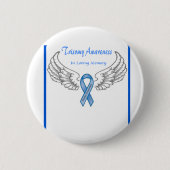 Trisomy 18 Anpassbar im Love Memory Button (Vorderseite)