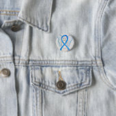 Trisomy 18 Awareness Angel Ribbon Art Button (Beispiel)